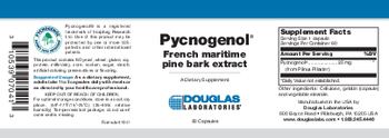 Douglas Laboratories Pycnogenol French Maritime Pine Bark Extract - supplement