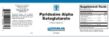 Douglas Laboratories Pyridoxine Alpha Ketoglutarate - supplement