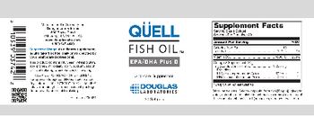 Douglas Laboratories Qeull Fish Oil EPA/DHA Plus D - supplement