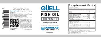 Douglas Laboratories Quell Fish Oil EFA Plus - supplement