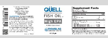 Douglas Laboratories Quell Fish Oil High EPA - supplement