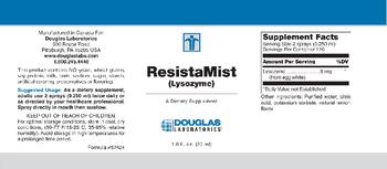 Douglas Laboratories ResistaMist (Lysozyme) - supplement