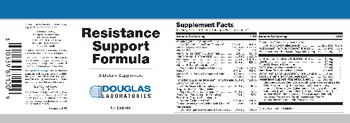 Douglas Laboratories Resistance Support Formula - supplement