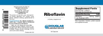 Douglas Laboratories Riboflavin - supplement