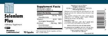 Douglas Laboratories Selenium Plus - supplement