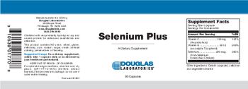 Douglas Laboratories Selenium Plus - supplement