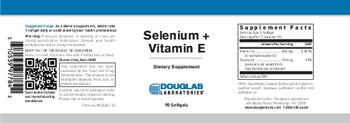 Douglas Laboratories Selenium + Vitamin E - supplement