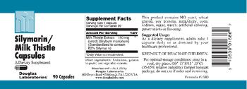 Douglas Laboratories Silymarin/Milk Thistle Capsules - supplement