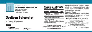 Douglas Laboratories Sodium Selenate - supplement