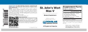 Douglas Laboratories St. John's Wort Max-V - supplement