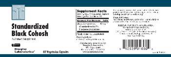 Douglas Laboratories Standardized Black Cohosh - supplement