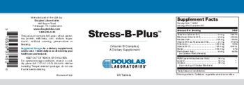 Douglas Laboratories Stress-B-Plus (Vitamin B Complex) - supplement