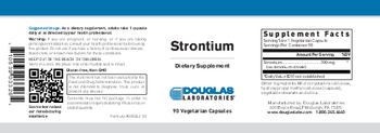 Douglas Laboratories Strontium - supplement
