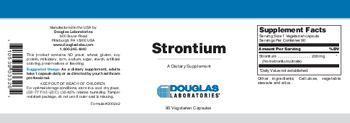 Douglas Laboratories Strontium - supplement
