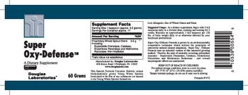 Douglas Laboratories Super Oxy-Defense - supplement