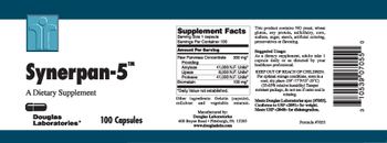 Douglas Laboratories Synerpan-5 - supplement