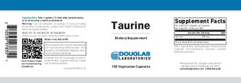 Douglas Laboratories Taurine - supplement
