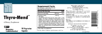 Douglas Laboratories Thyro-Mend - supplement