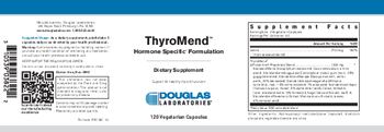 Douglas Laboratories ThyroMend - supplement