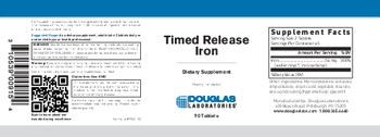 Douglas Laboratories Timed Release Iron - supplement