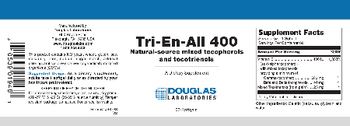 Douglas Laboratories Tri-En-All 400 - supplement