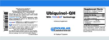 Douglas Laboratories Ubiquinol-QH With Vesisorb Technology - supplement
