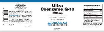 Douglas Laboratories Ultra Coenzyme Q-10 200 mg - supplement