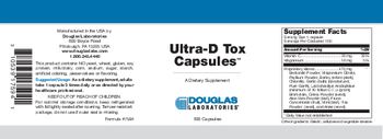 Douglas Laboratories Ultra-D Tox Capsules - supplement