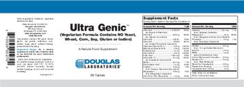 Douglas Laboratories Ultra Genic - a natural food supplement