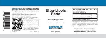 Douglas Laboratories Ultra-Lipoic Forte - supplement