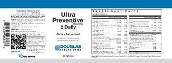 Douglas Laboratories Ultra Preventive 2 Daily - a low allergenicity supplement