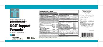 Douglas Laboratories Ultra Preventive 2000 series DGST Support Formula - supplement