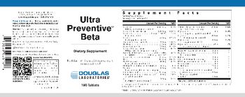 Douglas Laboratories Ultra Preventive Beta - supplement