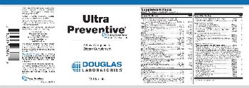 Douglas Laboratories Ultra Preventive Easy Swallow - a low allergenicity supplement