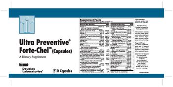 Douglas Laboratories Ultra Preventive Forte-Chel (Capsules) - supplement