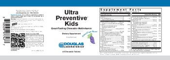 Douglas Laboratories Ultra Preventive Kids Natural Grape Flavor! - supplement