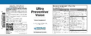 Douglas Laboratories Ultra Preventive Vision - supplement