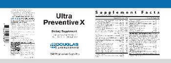 Douglas Laboratories Ultra Preventive X - supplement