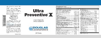 Douglas Laboratories Ultra Preventive X - a low allergenicity supplement