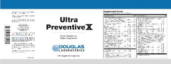 Douglas Laboratories Ultra Preventive X - a low allergenicity supplement