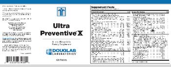 Douglas Laboratories Ultra Preventive X - a low allergenicity supplement