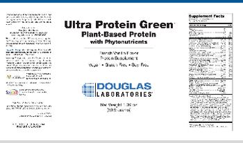 Douglas Laboratories Ultra Protein Green French Vanilla Flavor - protein supplement