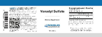 Douglas Laboratories Vanadyl Sulfate - supplement