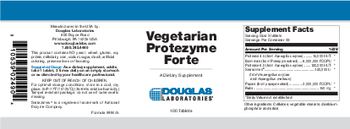 Douglas Laboratories Vegetarian Protezyme Forte - supplement