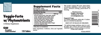 Douglas Laboratories Veggie-Forte W/Phytonutrients - supplement