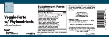 Douglas Laboratories Veggie-Forte w/ Phytonutrients - supplement