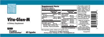 Douglas Laboratories Vita-Glan-M - supplement