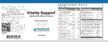 Douglas Laboratories Vitality Support - supplement