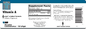 Douglas Laboratories Vitamin A - supplement