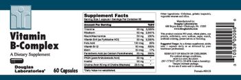 Douglas Laboratories Vitamin B-Complex - supplement